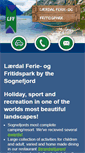 Mobile Screenshot of laerdalferiepark.com